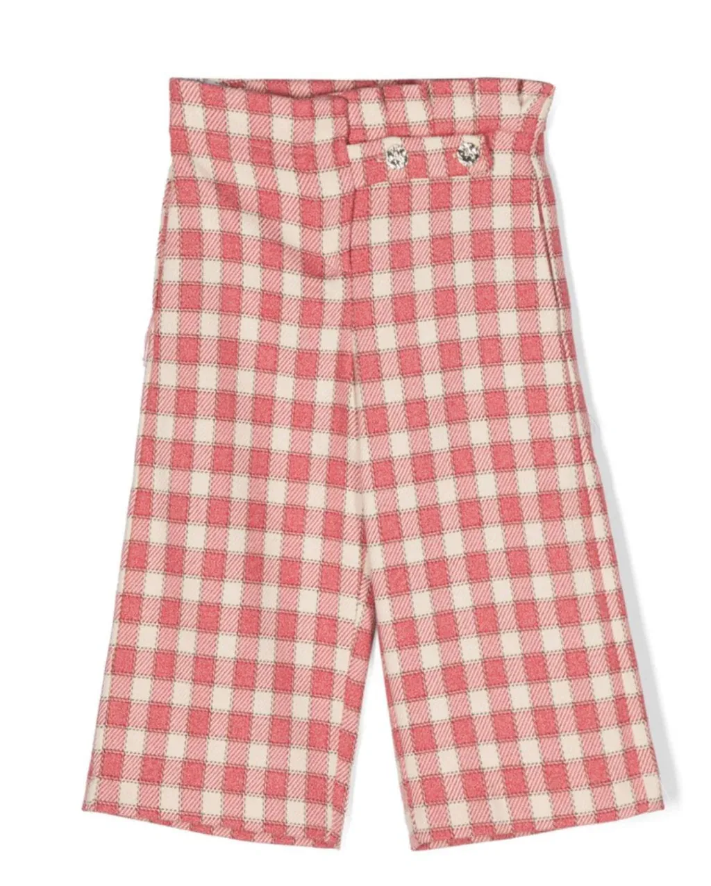 Abel & Lula Girls Plaid Culottes  5775-56  Frambuesa *