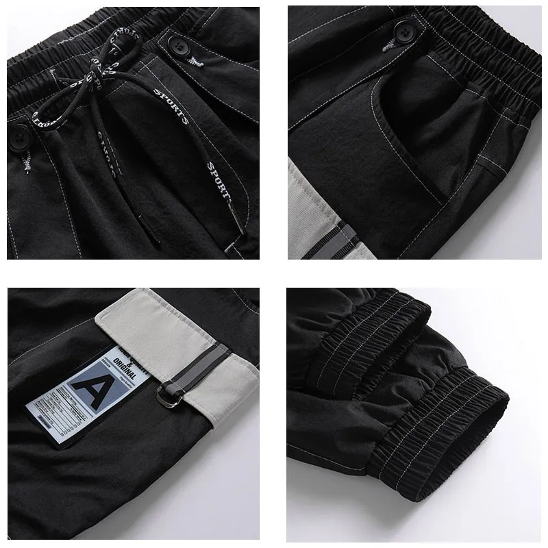 CHAIFENKO New Hot Jogger Leisure Sports Trousers Men Hip Hop Streetwear Beam Foot Cargo Pants Fashion Printing Men Pants