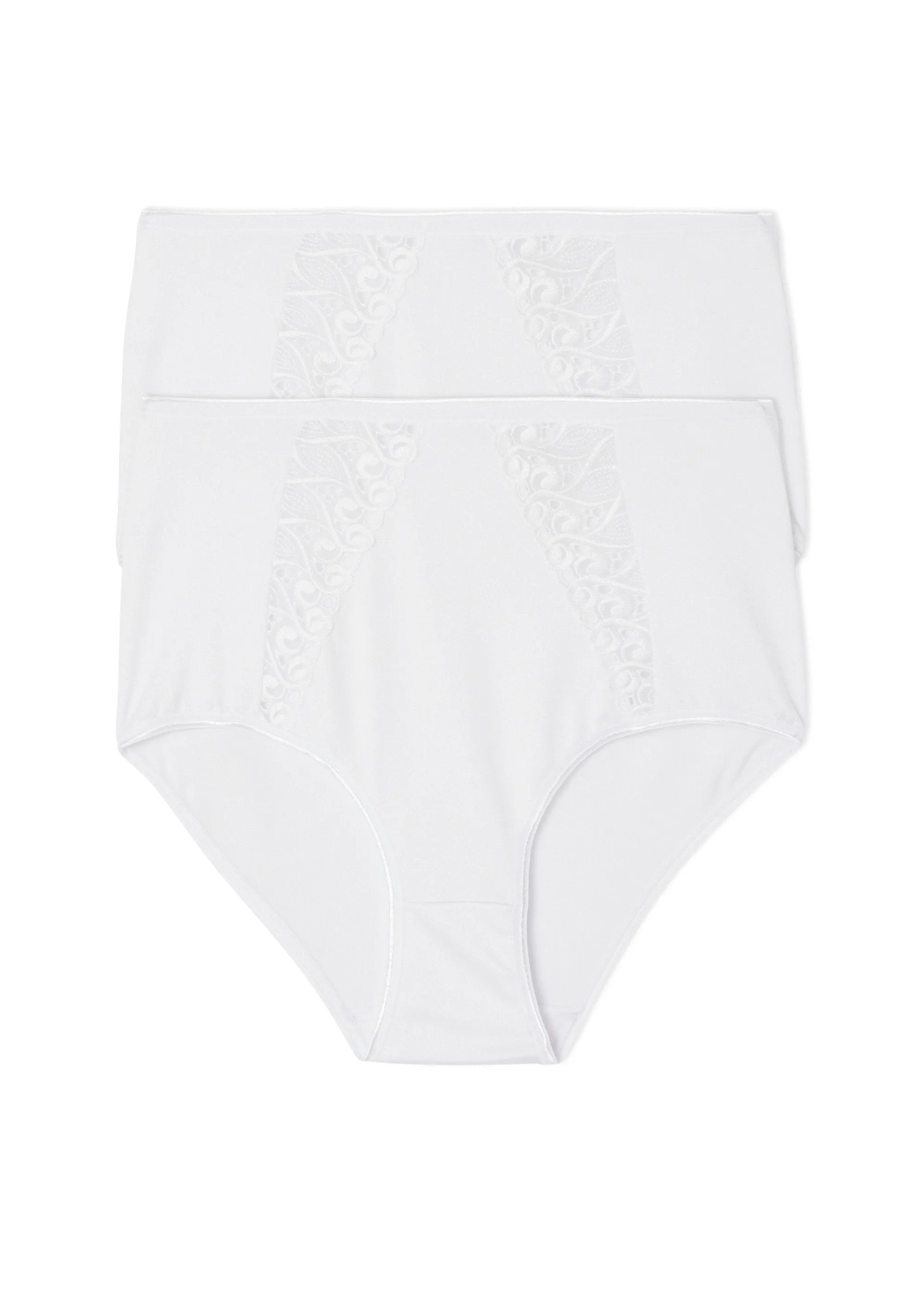 Culotte couvrante taille haute - lot de 2