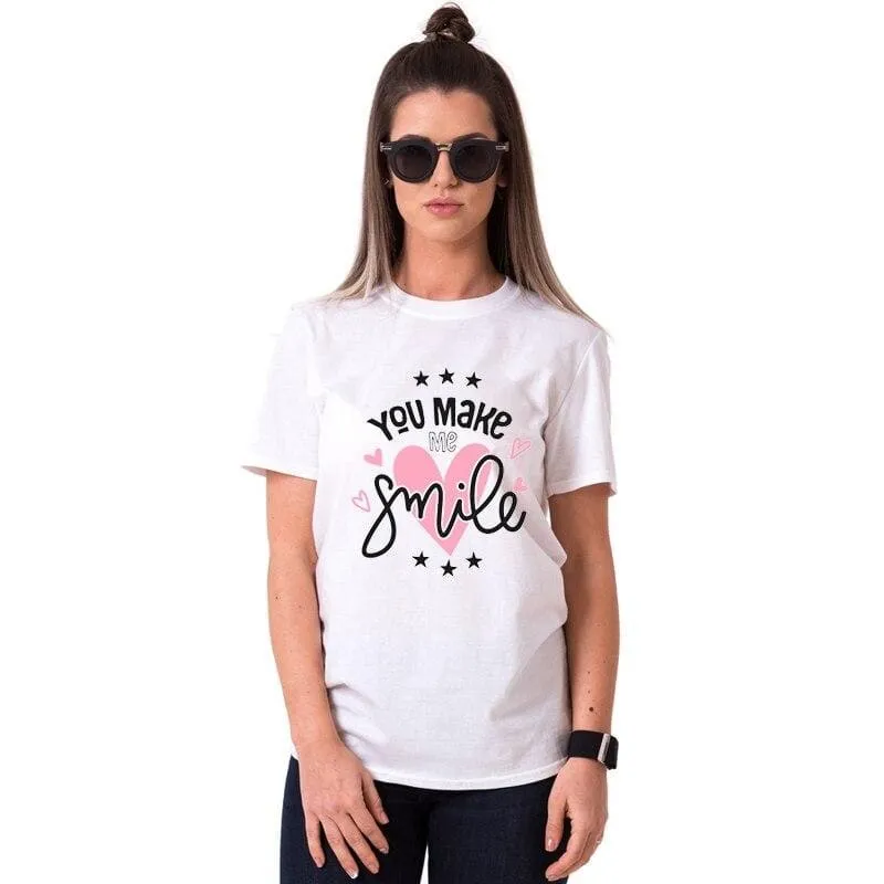 Cute couple shirts Smile