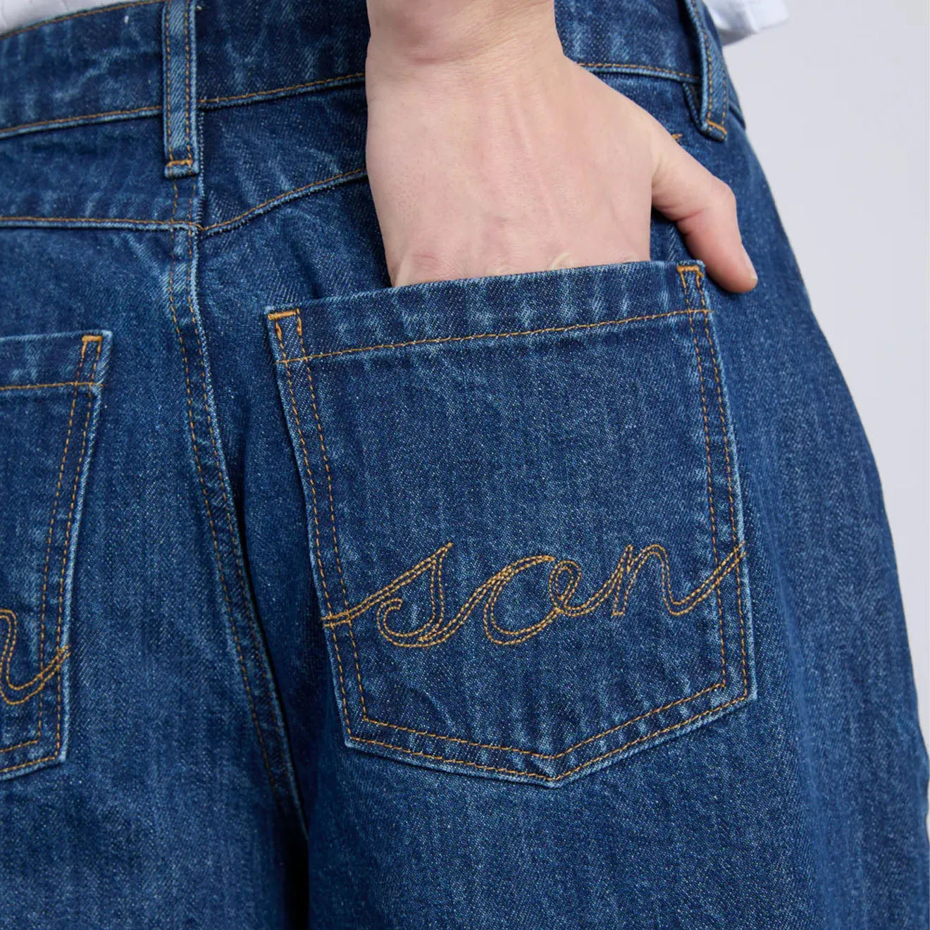 Damson Madder Iza Culotte Texas Wash