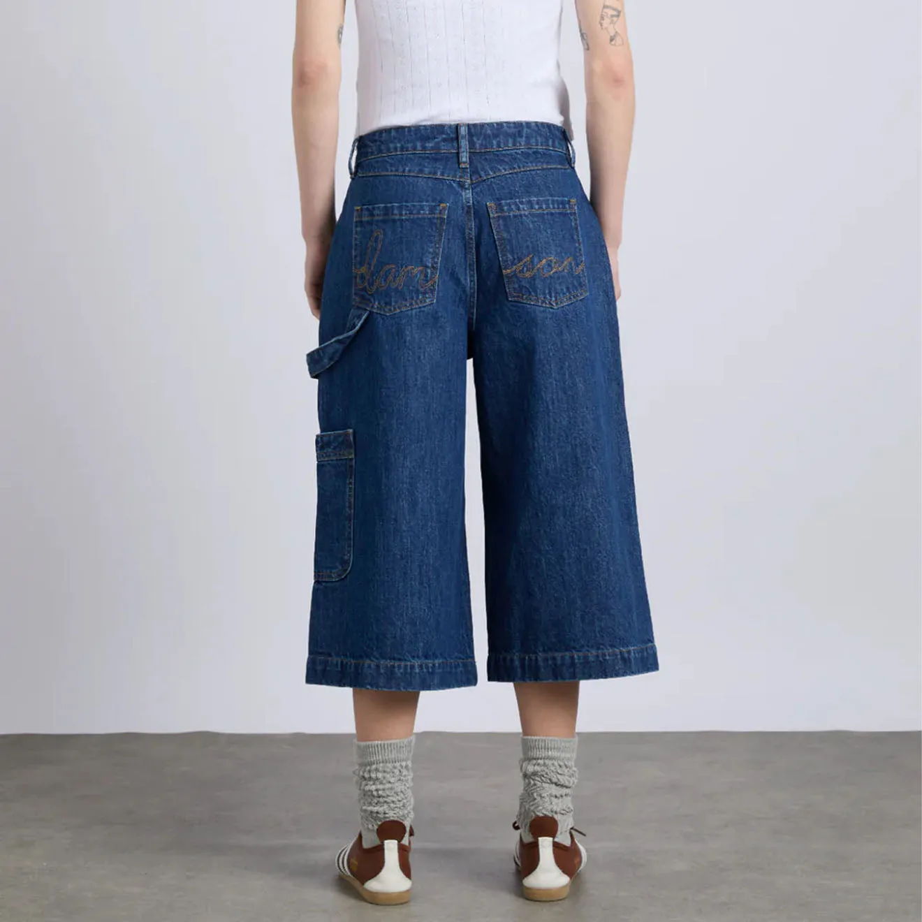 Damson Madder Iza Culotte Texas Wash