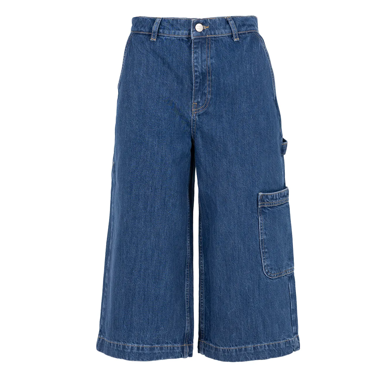 Damson Madder Iza Culotte Texas Wash