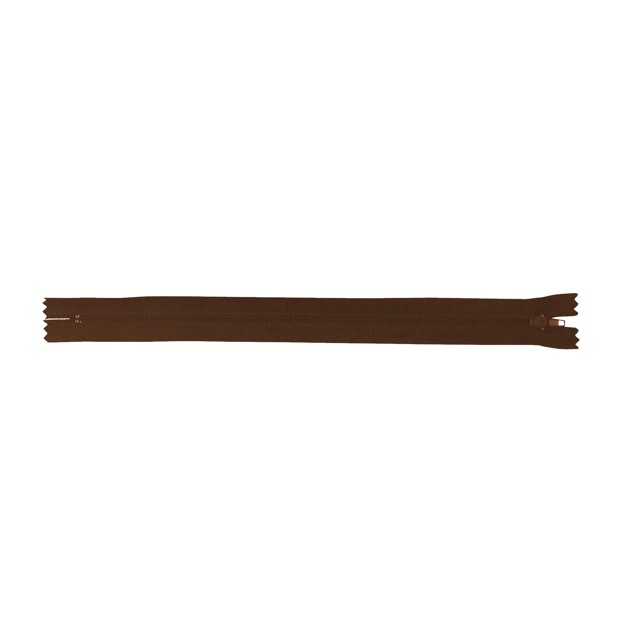 Mandala Crafts Dark Brown Nylon Zippers for Sewing Zipper in Bulk -  Dark Brown Zippers Sewing Supplies - Dark Brown Sewing Zippers for Tailor Zipper Replacement