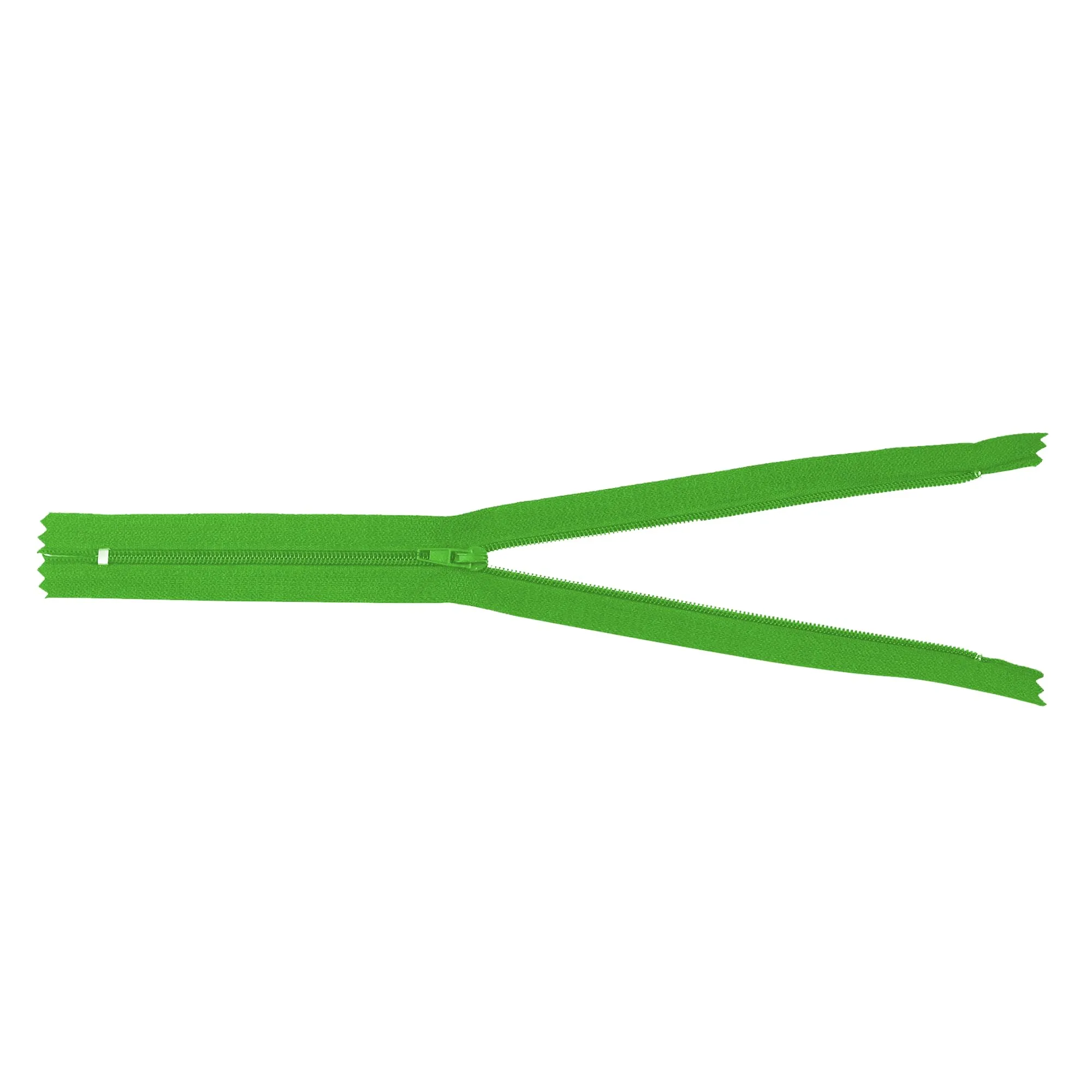 Mandala Crafts Green Nylon Zippers for Sewing Green Zipper in Bulk - Zippers Sewing Supplies - Green Sewing Zippers for Tailor Zipper Replacement