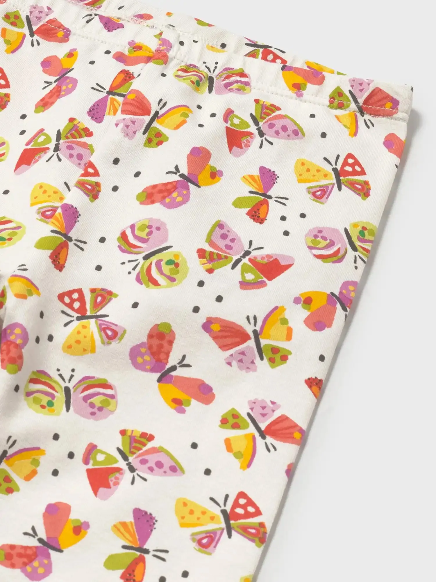 Mayoral Printed Leggings Set - Orange