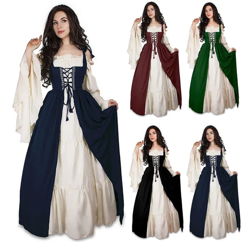 Medieval Punk Dress Cosplay Halloween