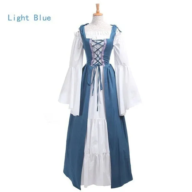 Medieval Punk Dress Cosplay Halloween