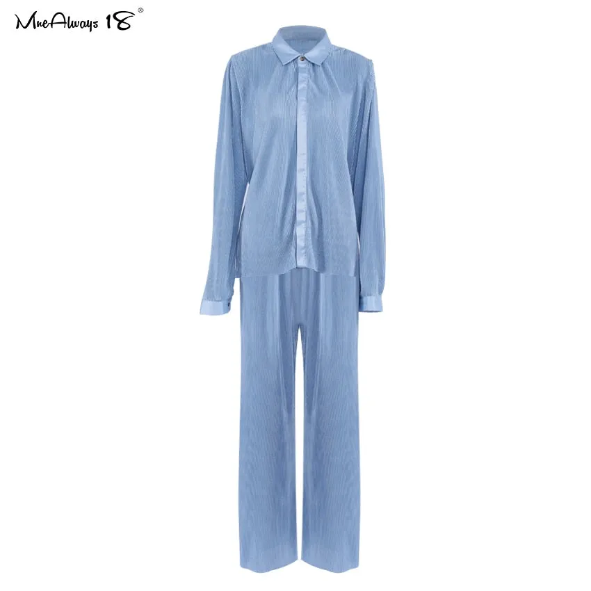 Mnealways18 Beige Pleated Wide Leg Pants Womens Pants Fashion 2023 Casual Loose Trousers
