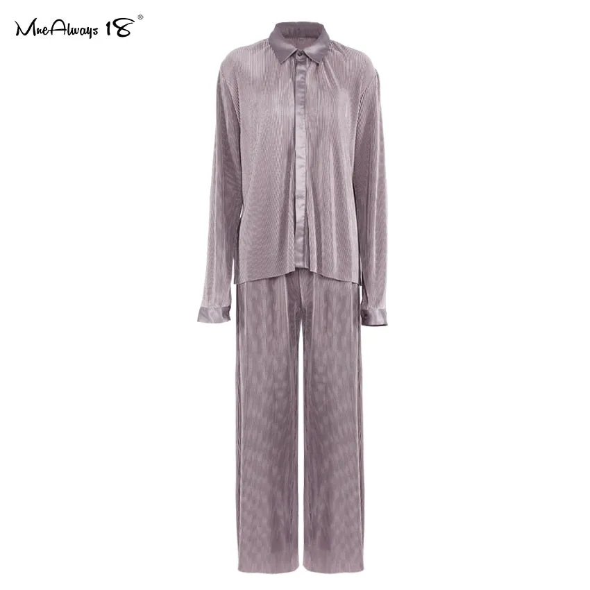 Mnealways18 Beige Pleated Wide Leg Pants Womens Pants Fashion 2023 Casual Loose Trousers