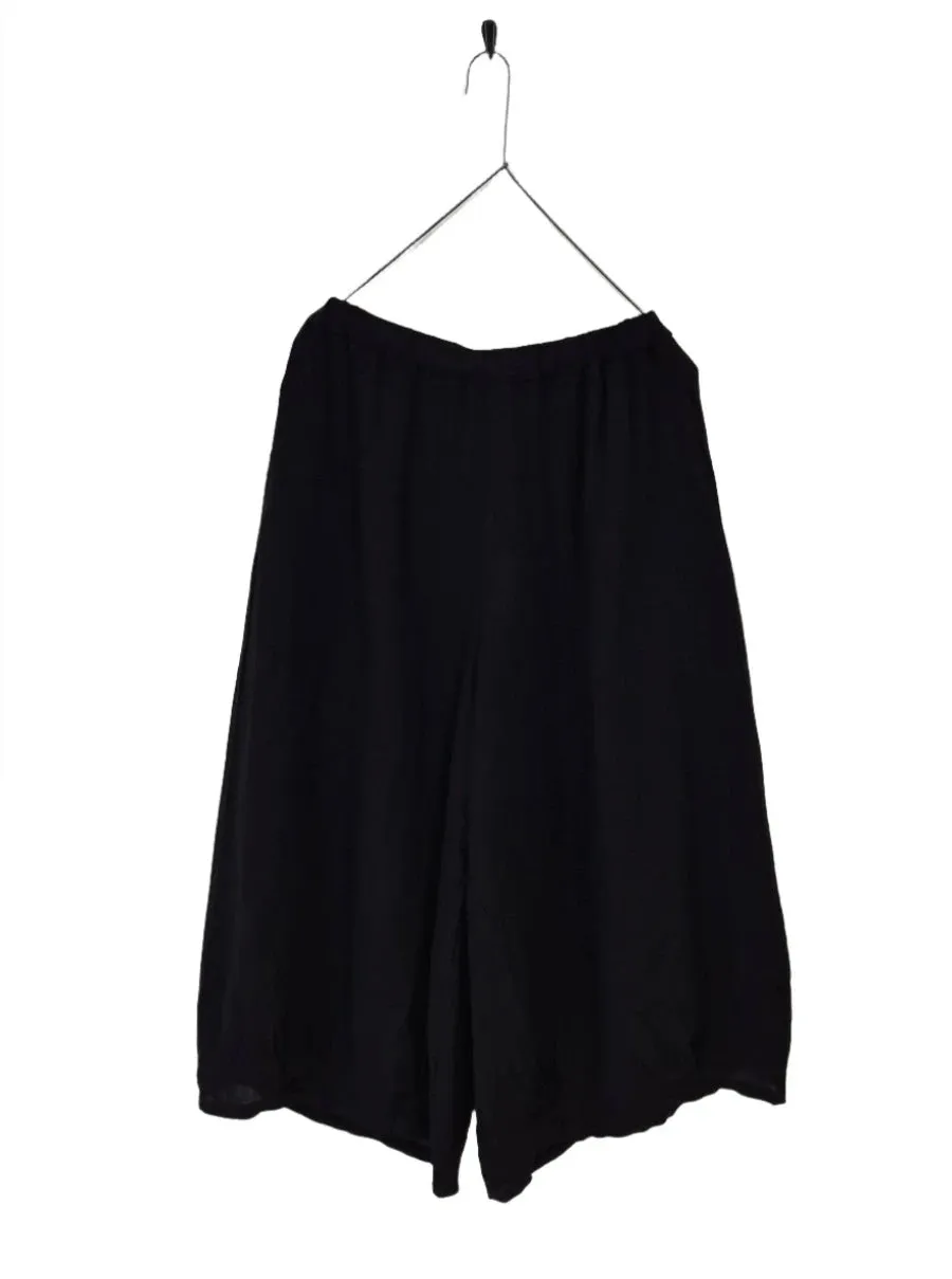 Montaigne-Eadie Linen Pant with Gathering Detail