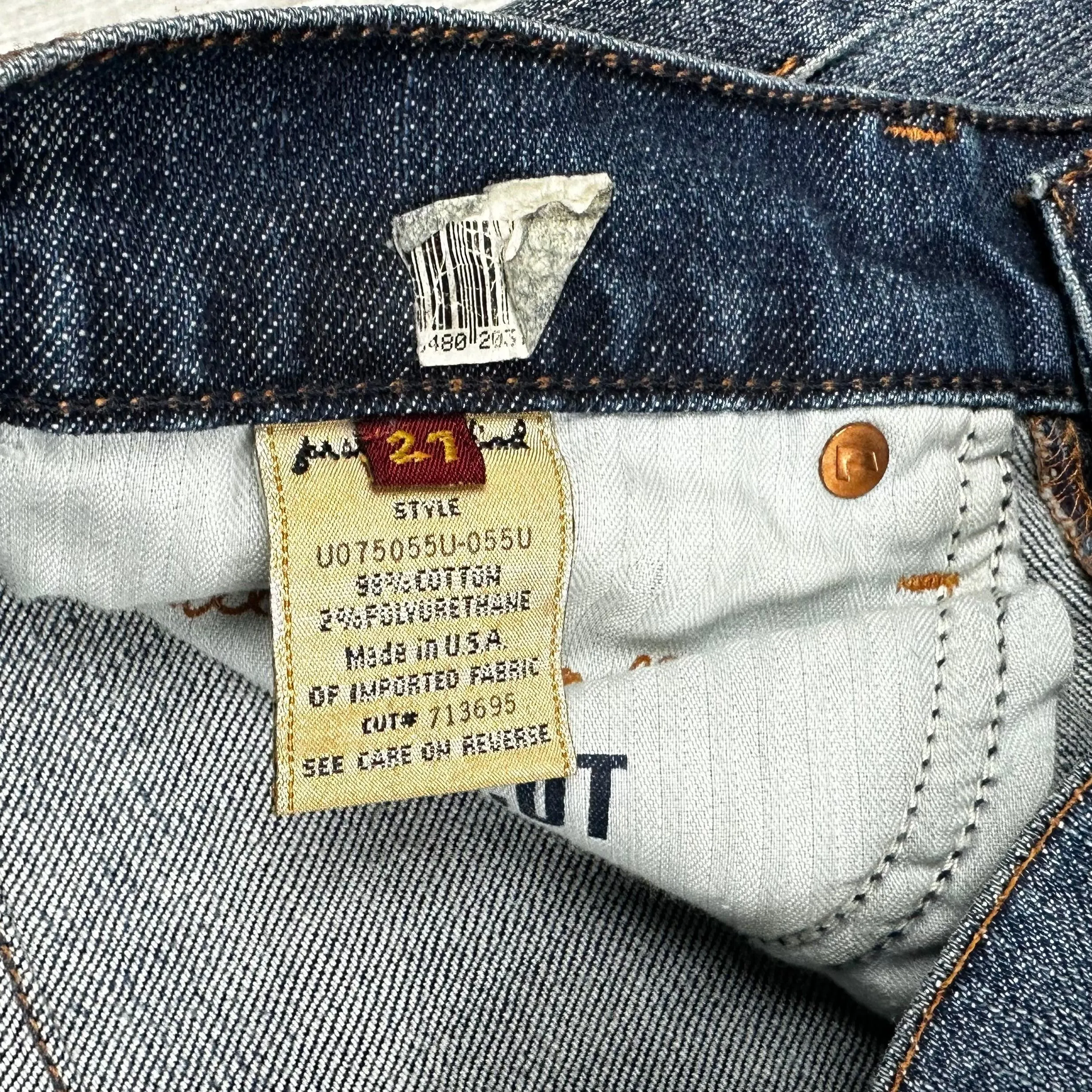 NEW- 7 for all Mankind Low Rise 'Bootcut' Ladies Jeans Size- 27
