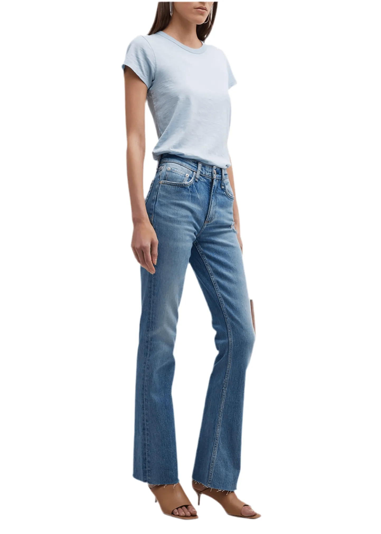 Rag & Bone 'Peyton' Mid Rise Bootcut Jeans- Size 28