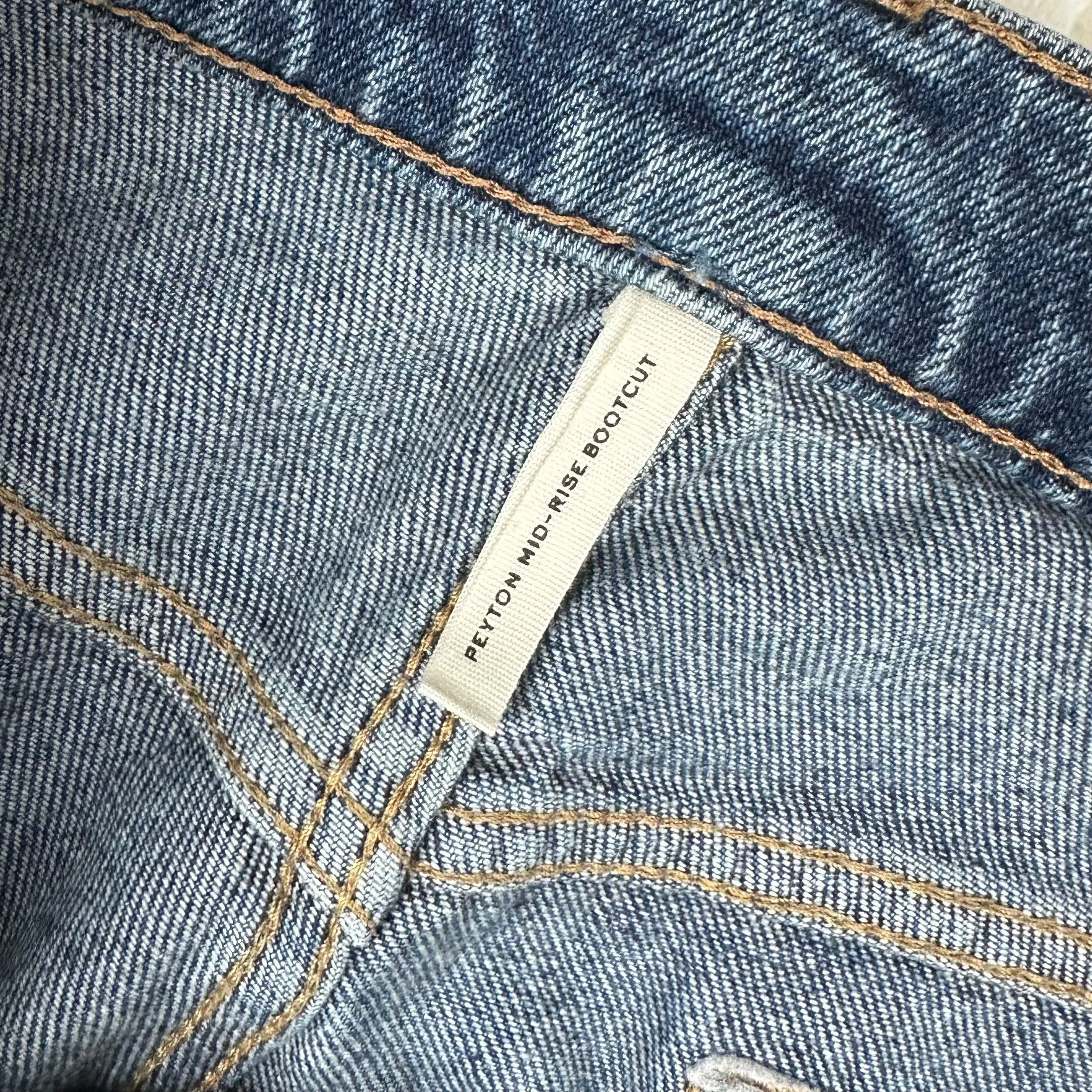Rag & Bone 'Peyton' Mid Rise Bootcut Jeans- Size 28
