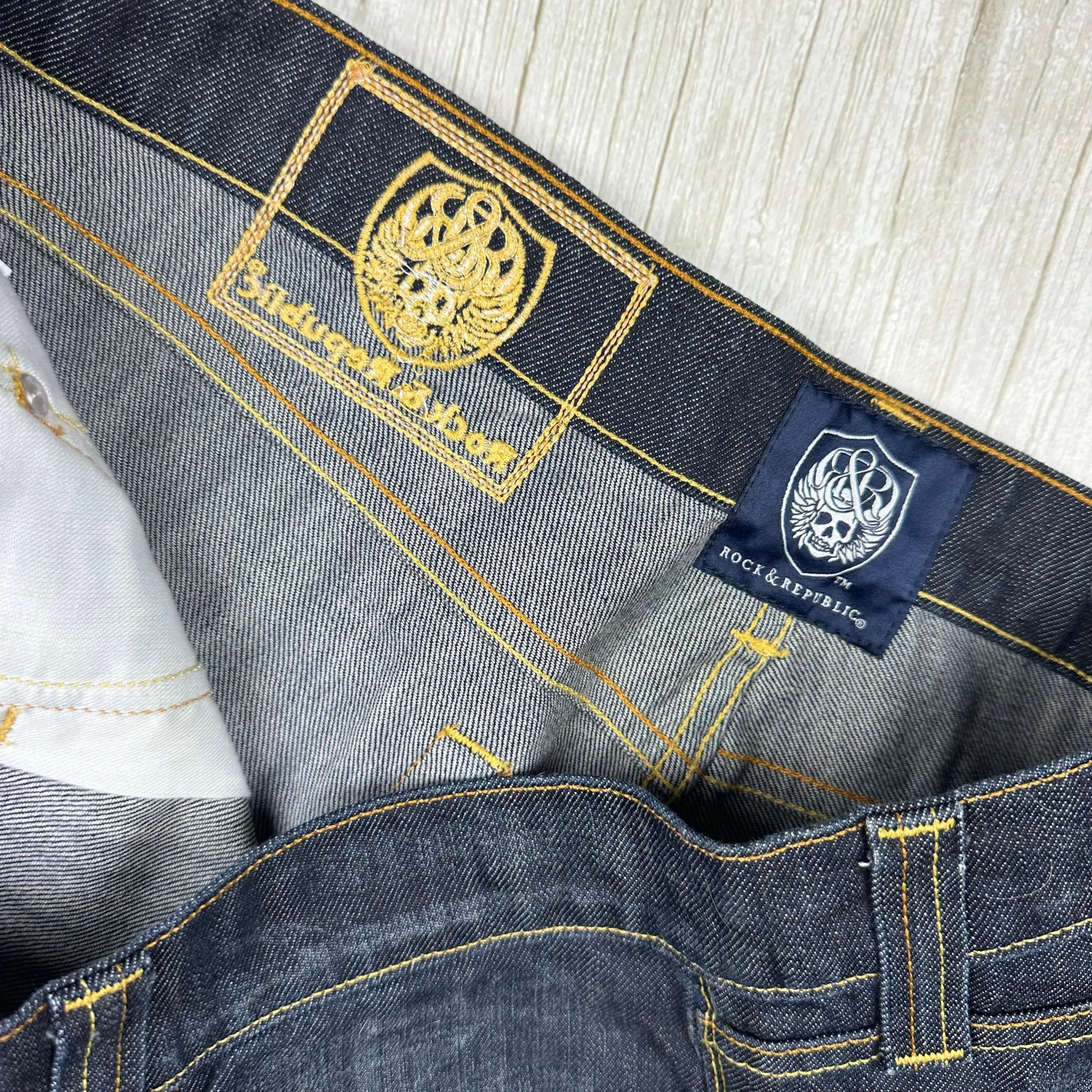 Rock & Republic Mens 'Henlee' Bootcut Jeans- Size 38