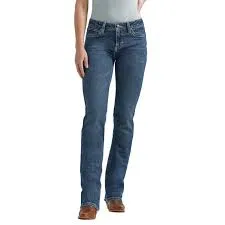 WRANGLER WOMENS RETRO® MAE MID RISE BOOTCUT JEAN IN KAYLA